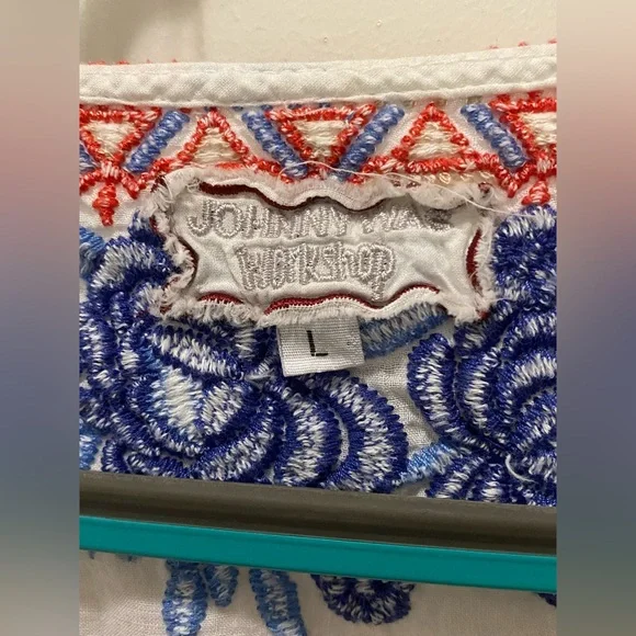 Johnny Was Workshop Zelda Peasant Top - Picture 8 of 9